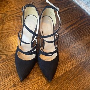 Strappy Marc Fisher Black Heels